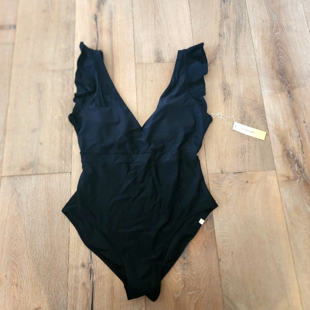 Summersalt The Ruffle Backflip Swimsuit. Size 10